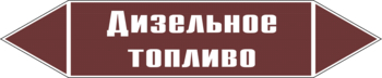 Маркировка трубопровода "дизельное топливо" (пленка, 507х105 мм) - Маркировка трубопроводов - Маркировки трубопроводов "ЖИДКОСТЬ" - Магазин охраны труда ИЗО Стиль